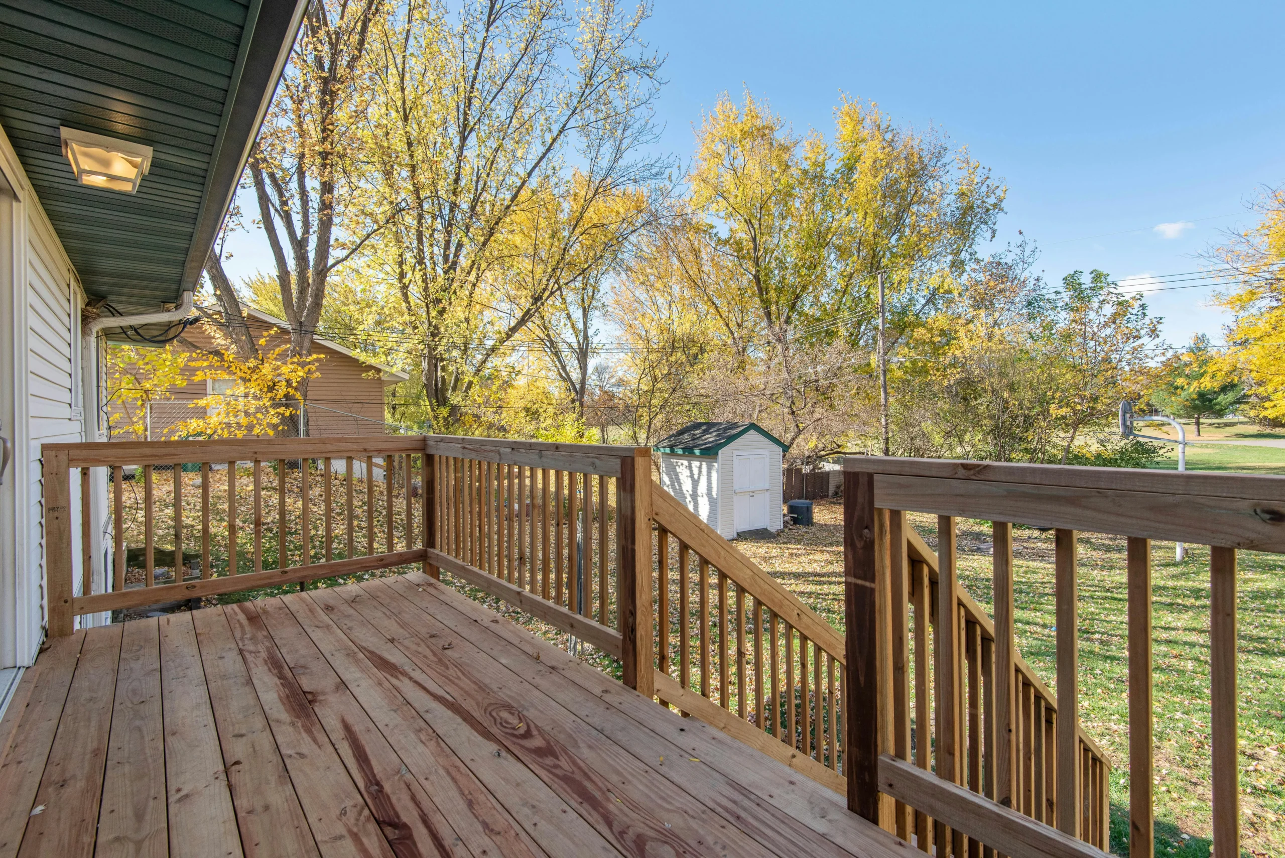Deck installation in Allentown PA with quality materials, railings, joists, and safe construction